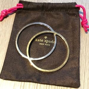 Kate Spade pave bangles